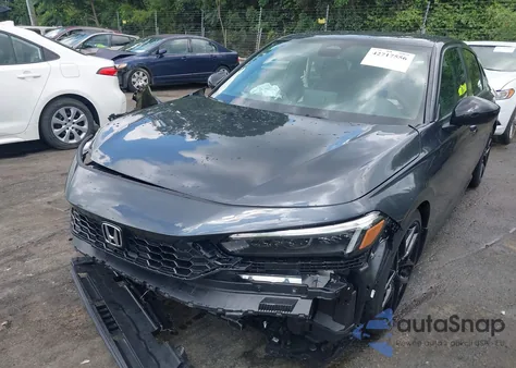 2025 Honda Civic Sport из США, поврежденный, VIN 2HGFE2F57SH542786